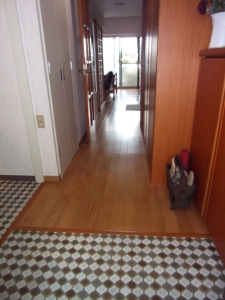 クッションフロア貼り替え　都筑区 (1)